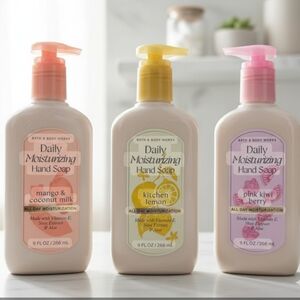 BBW DAILY MOISTURIZING HAND SOAP TRIO